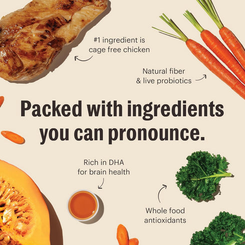 The Honest Kitchen Grain Free Chicken Whole Food Clusters - Puppy - Dry Dog Food - 4lb Bag